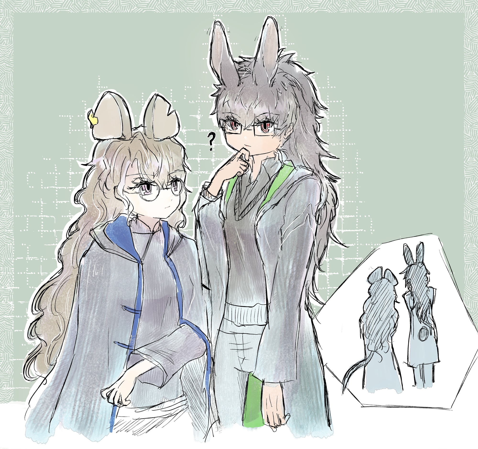ケモミミにょたゆり主従rkgk